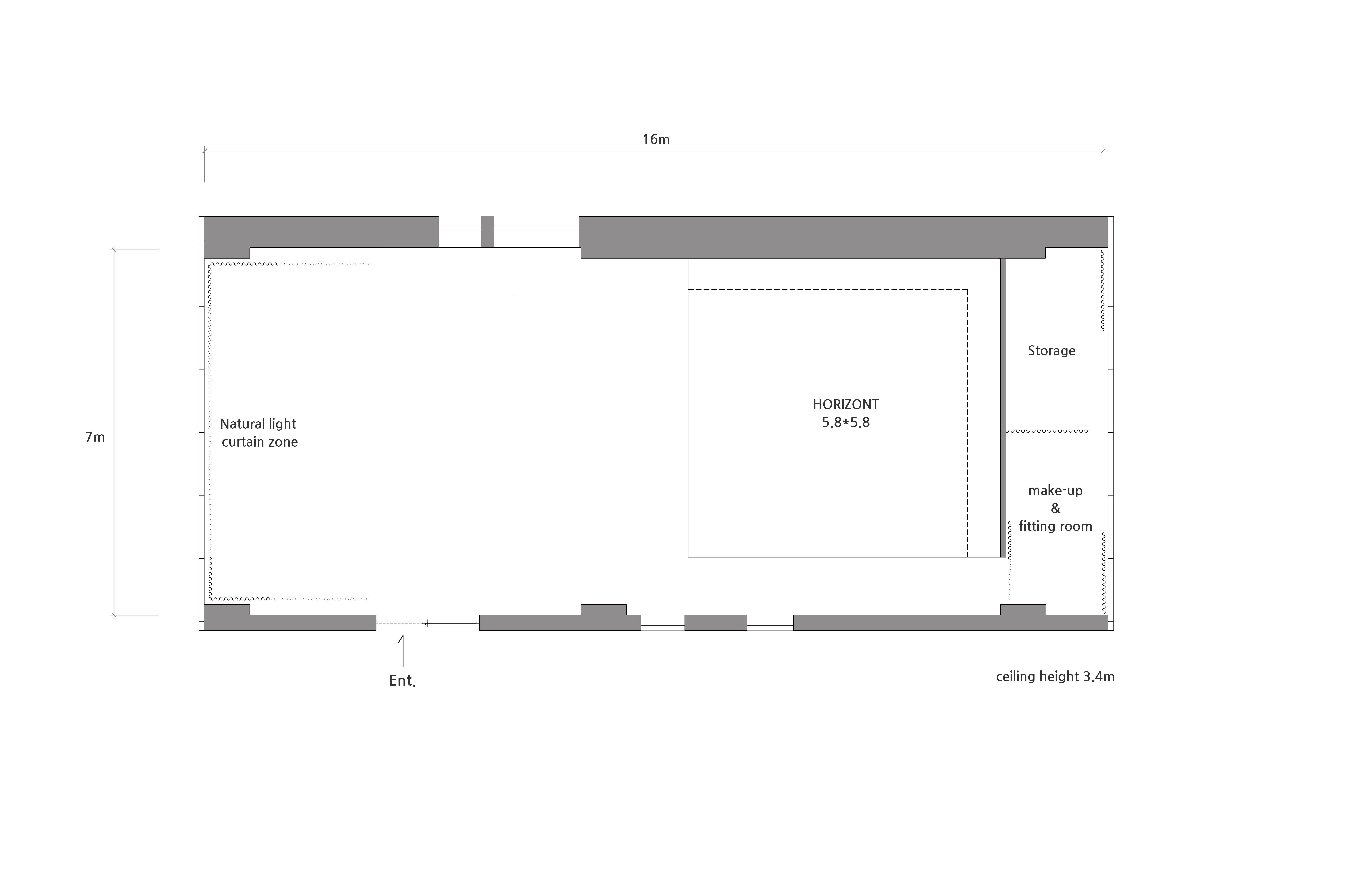 studio floor plan image